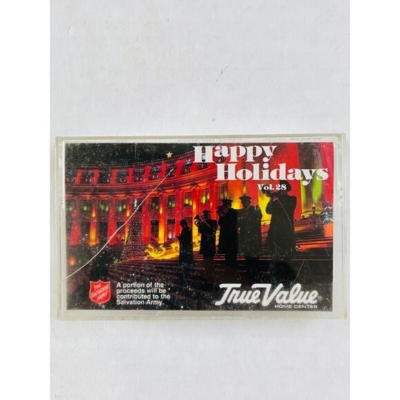 Happy Holidays Volume 28 Cassette Tape Christmas 1993 Christmas Songs Music - Picture 1 of 5